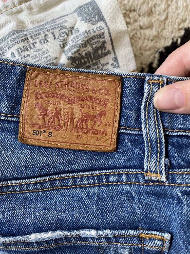 Spodnie jeansy Levi’s 501 damskie