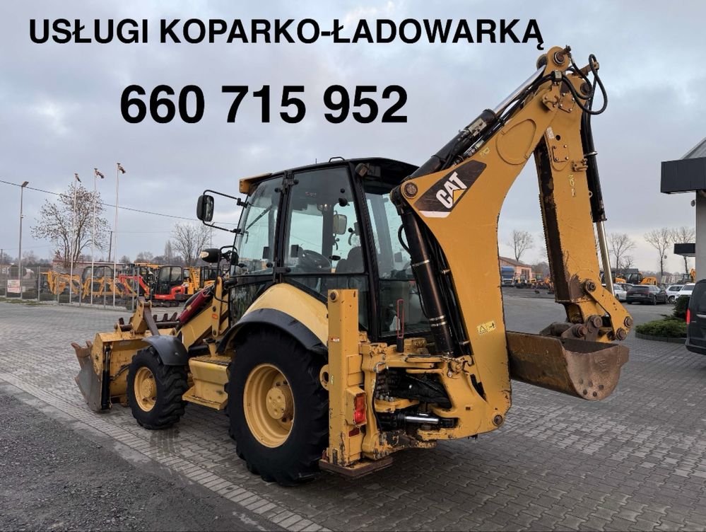 Usługi Koparko Ładowarką Rozbiórki Roboty Ziemne Wywóz Gruzu Koparka