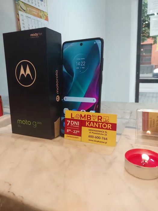 (730/24) Motorola Moto G200 5G 8/128GB