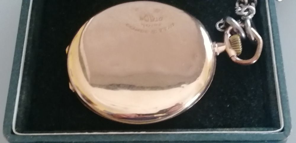 Relógio antigo bolso Movado 18k