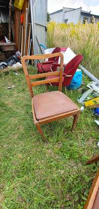 Krzesla prl, 2 sztuki komplet