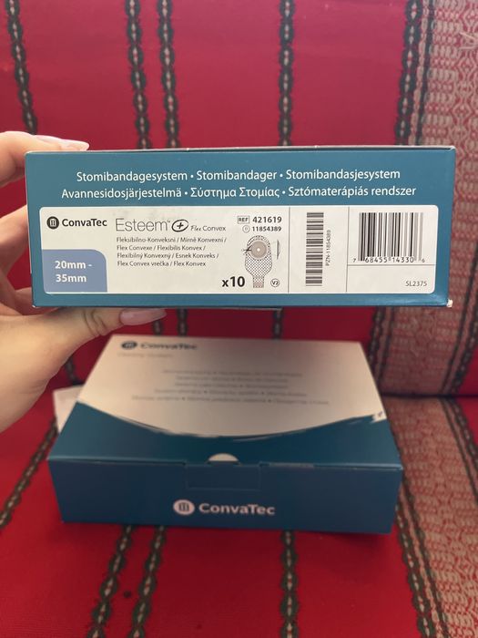 Worek Stomijny 1-częściowy Esteem 20-35/40 Otwarty Beż ConvaTec 421619