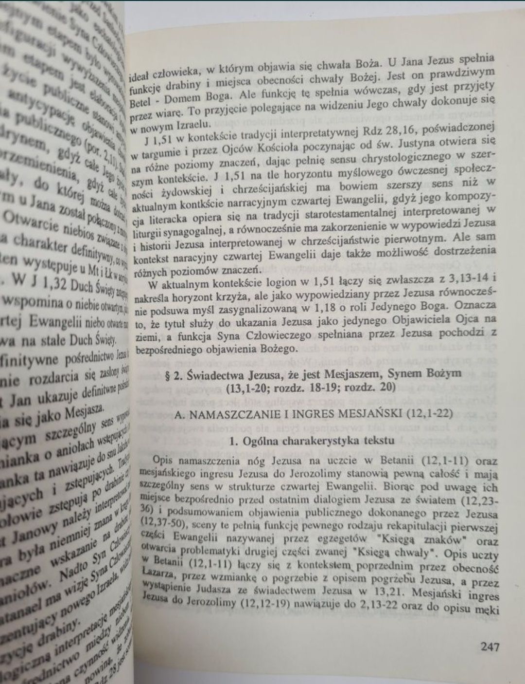 Chrystologia ewangelii św. Jana - Ks. Stanisław Mędala. Książka