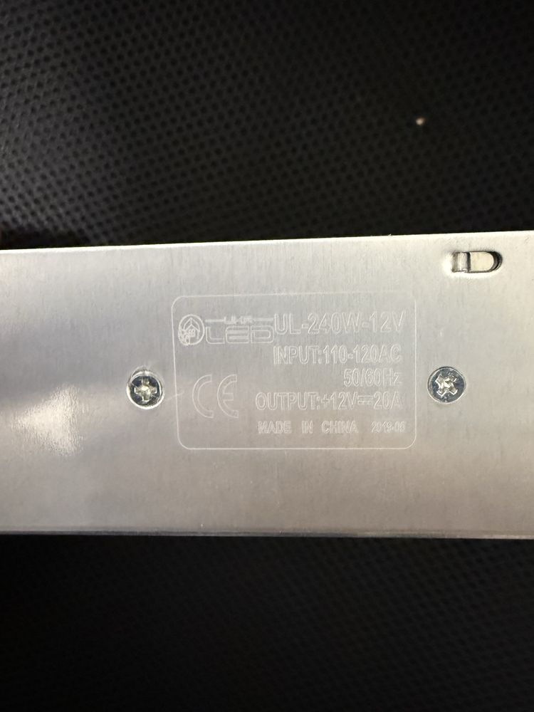 Блок живлення LED 240W 220AC 12V
