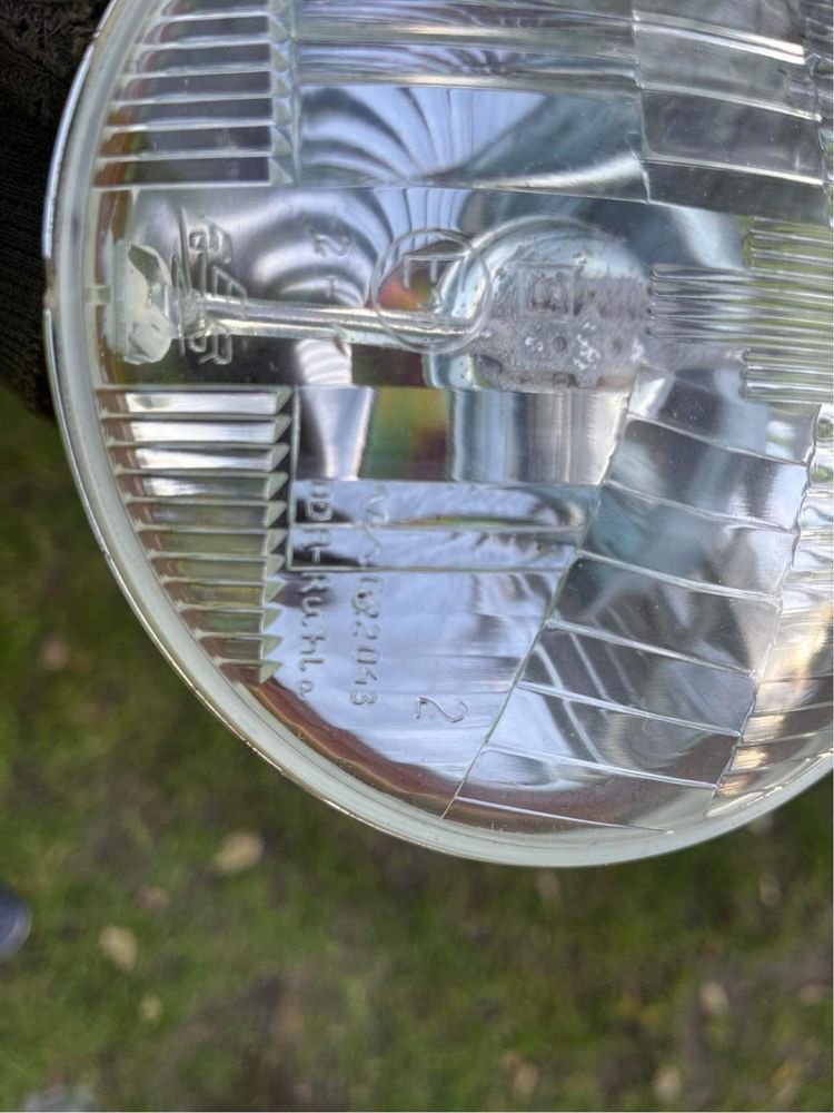 Wkład lampy reflektora FER DDR Ruhla PRL polonez fiat