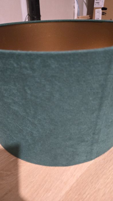 Abażur 40cm butelkowa zieleń