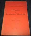 Livro O Destino do Proletariado Intelectual Emílio Costa 1935