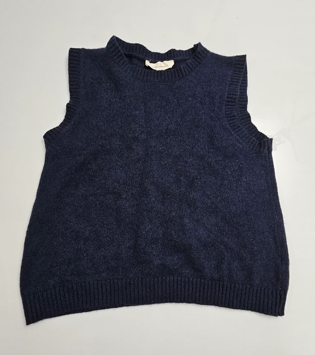 Kamizelka Damska Z Wełny Merino Seasalt Cornwall Granatowa Rozmiar XXL