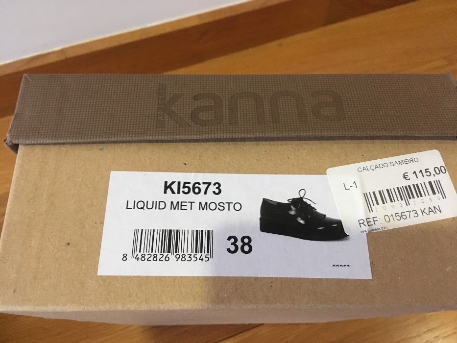 Sapatos derbies senhora (tam 38)