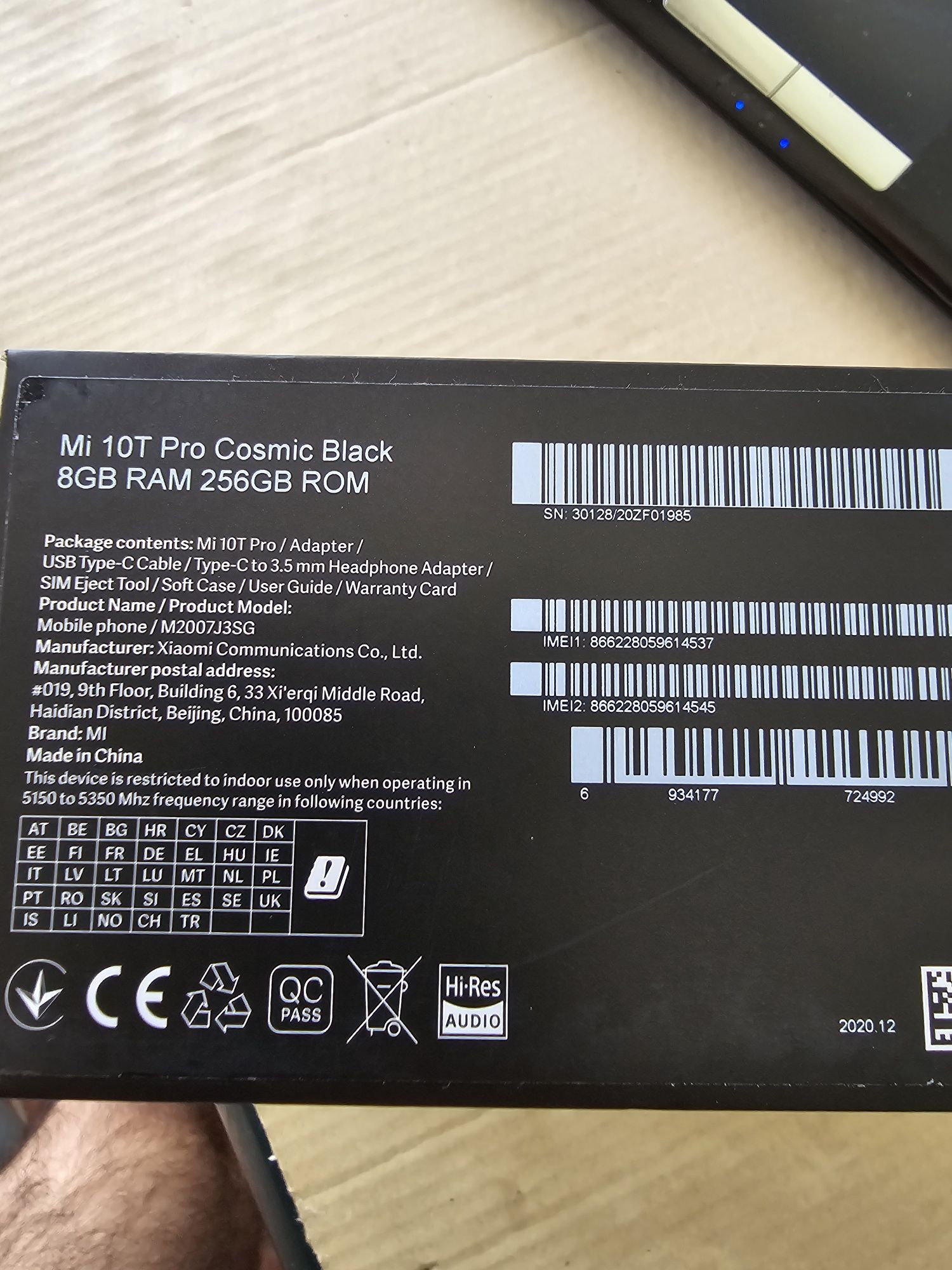 Xiaomi Mi 10 T Pro 5G