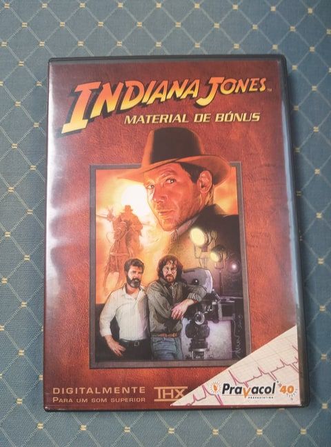 Dvd indiana jones-Material de bónus