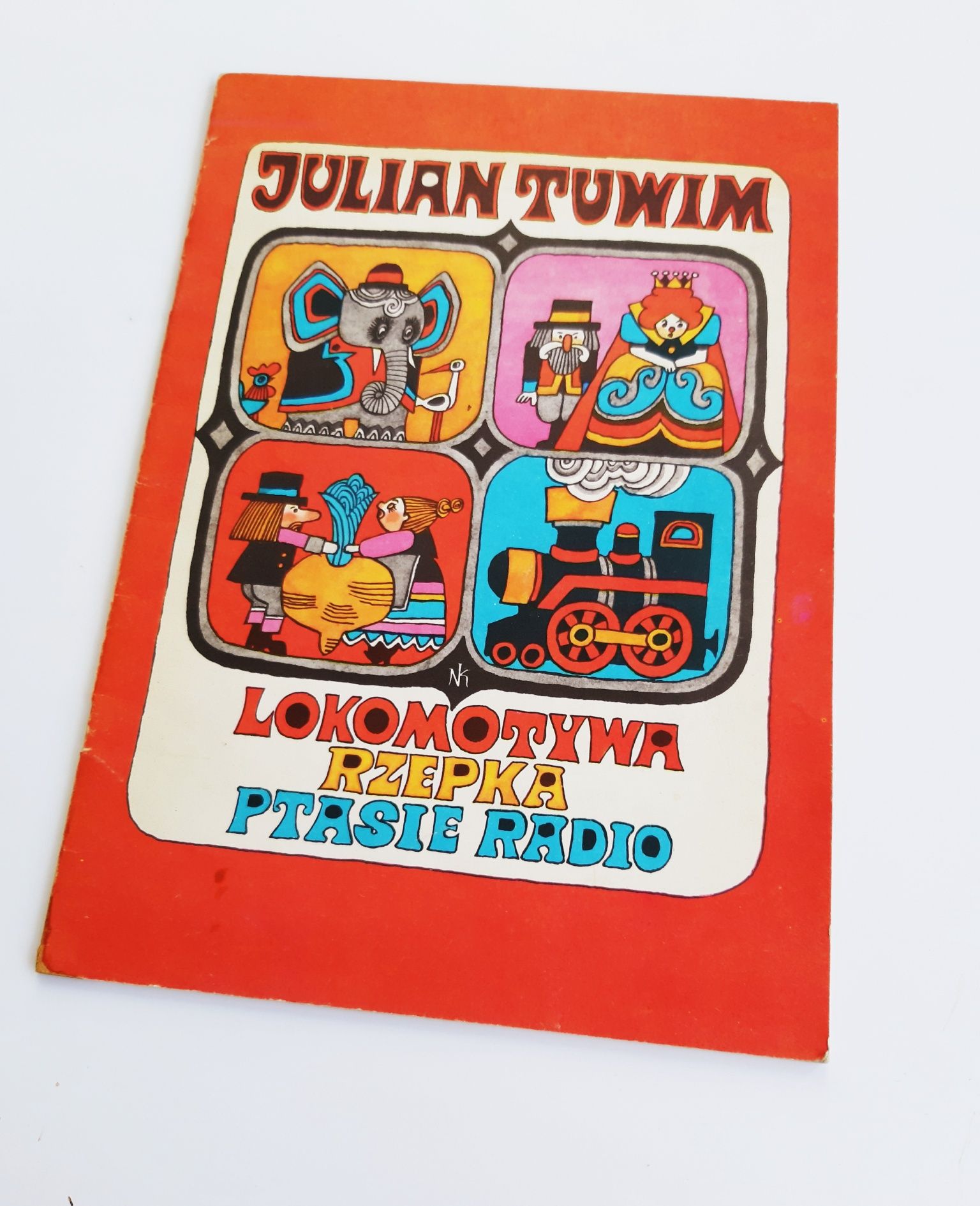 Julian Tuwim Lokomotywa Rzepka Ptasie Radio 1985 bajki z PRL