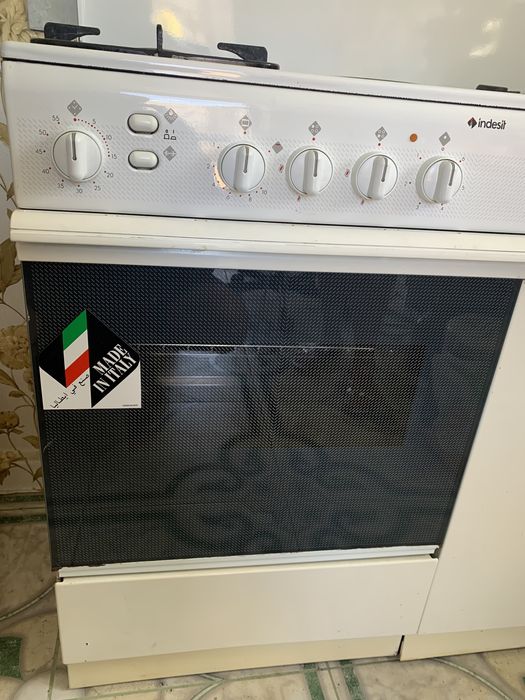 Продам газо-електро-гріль пічку Indesit