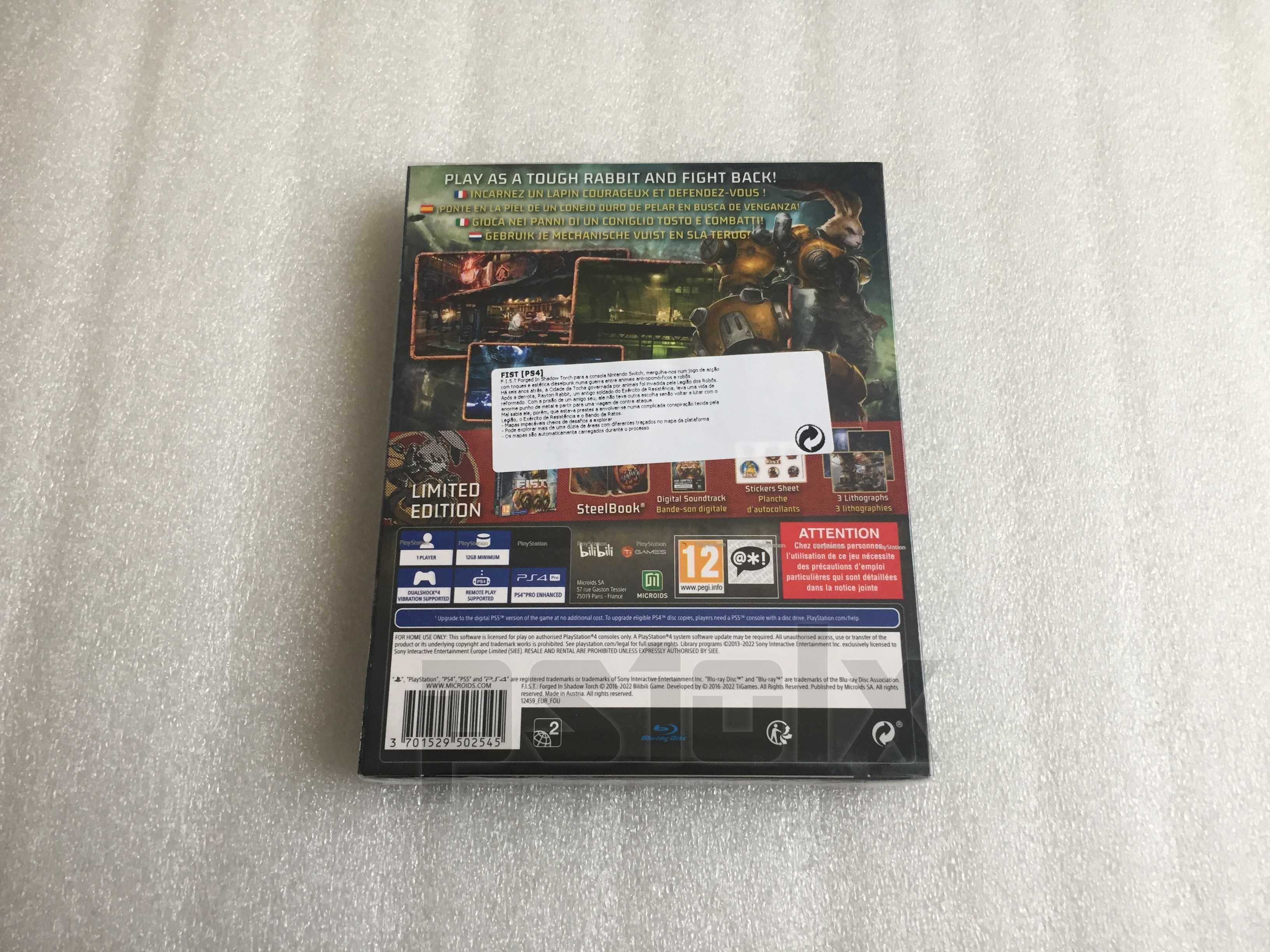 F.I.S.T. Forged in Shadow Torch Limited Edition playstation ps4