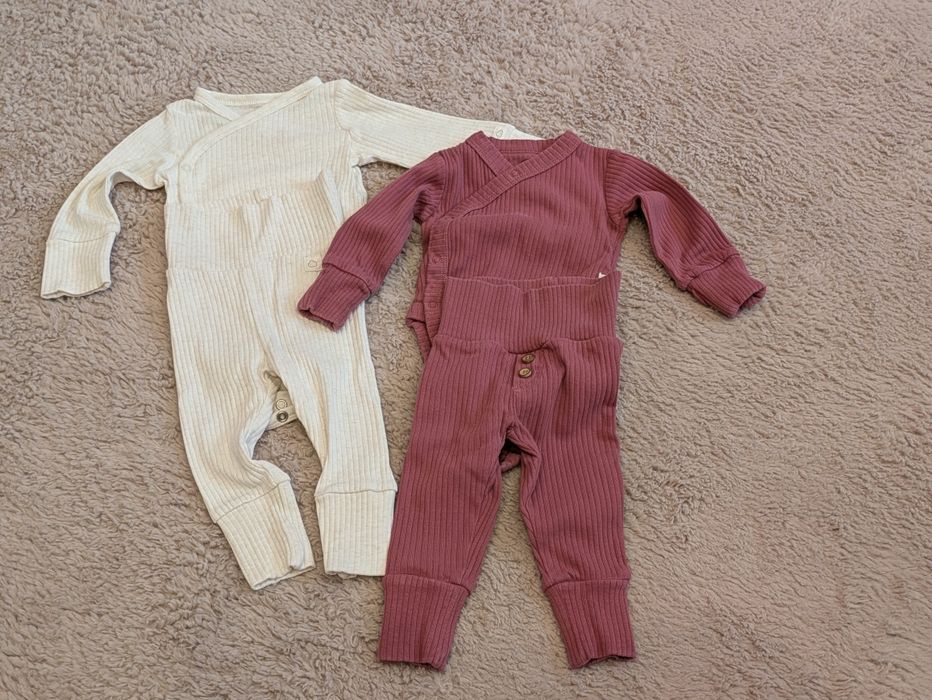 Mega paka ubrań dla dziewczynki rozm od 56 cm do 68 cm