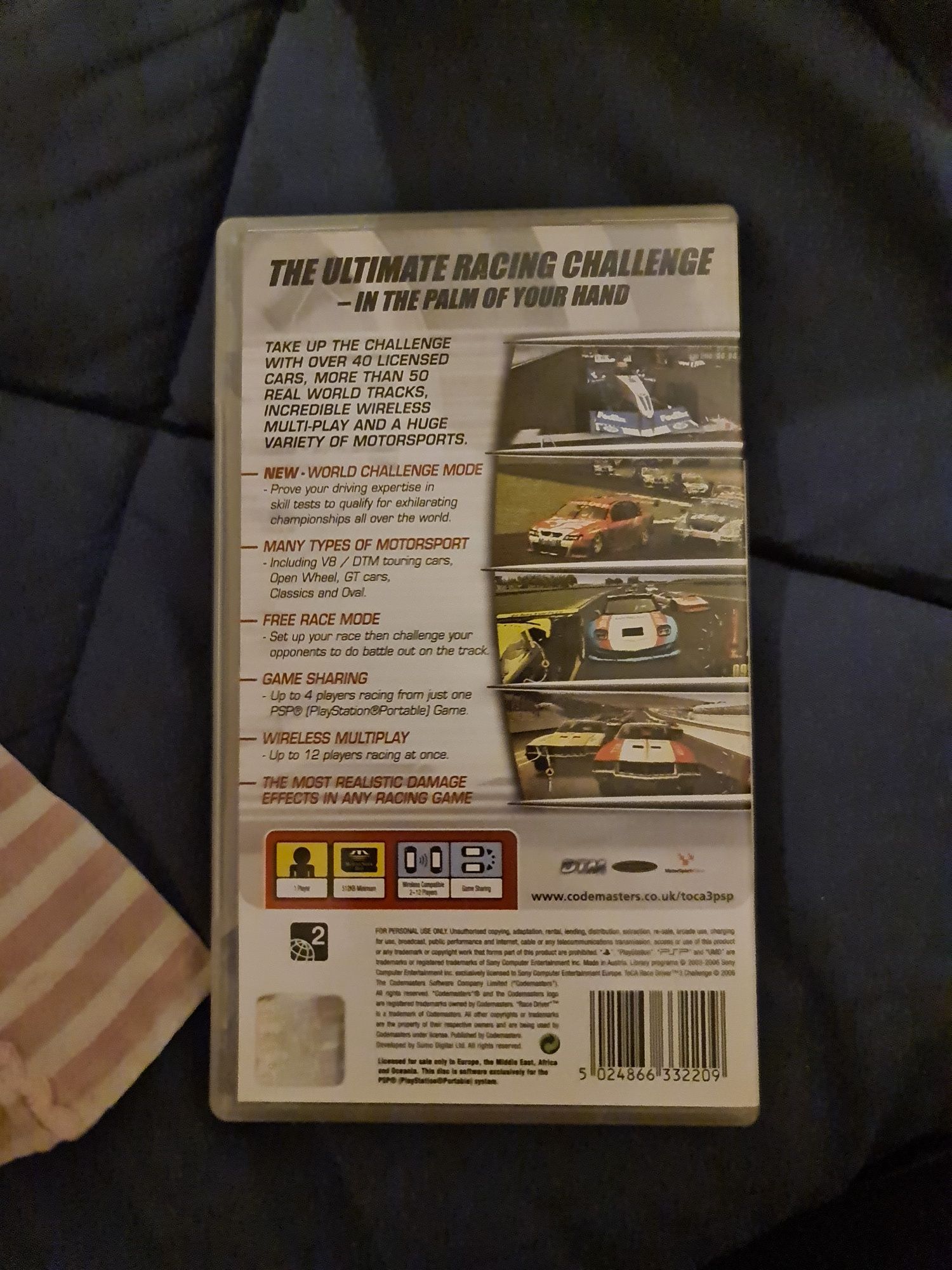 Toca Race Driver 3 PSP