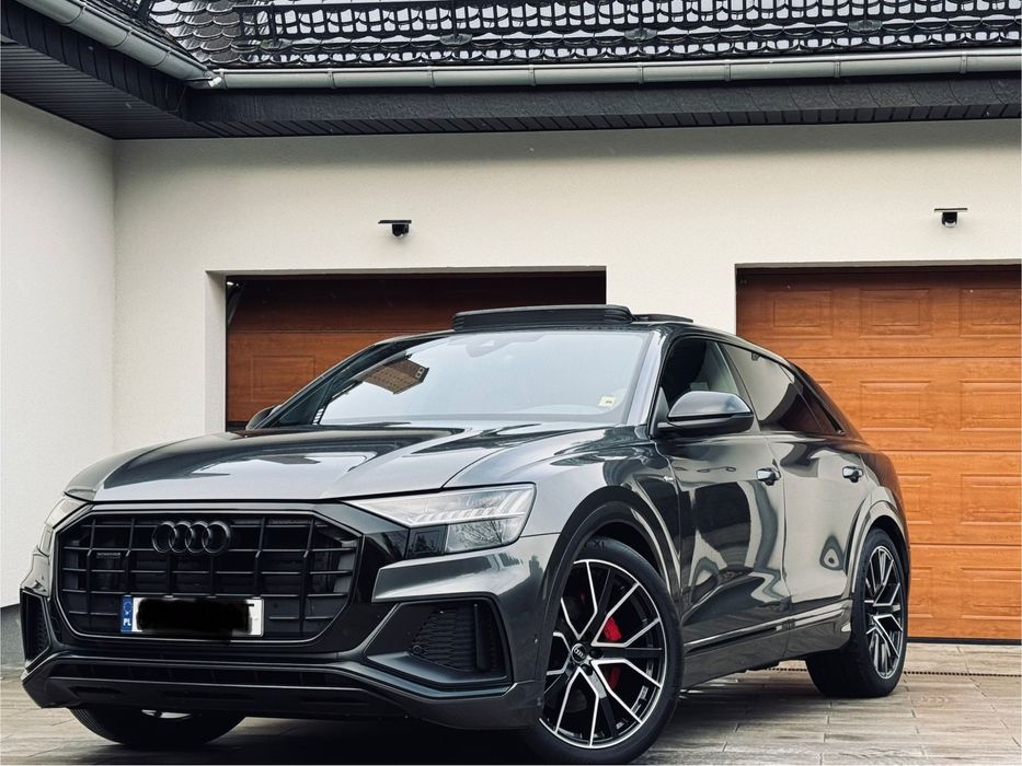 Audi Q8 50TDI 286km, Dach, 22 cale, Pikowana tapicerka, Gwarancja