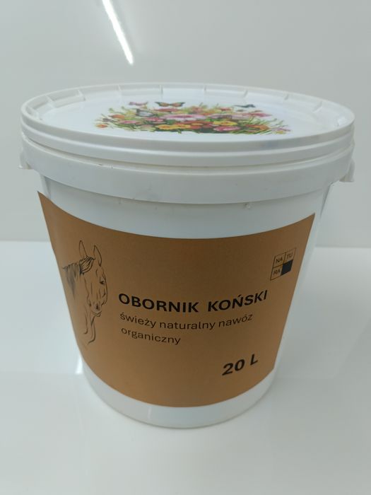 Obornik koński w dużym wiadrze 20L
