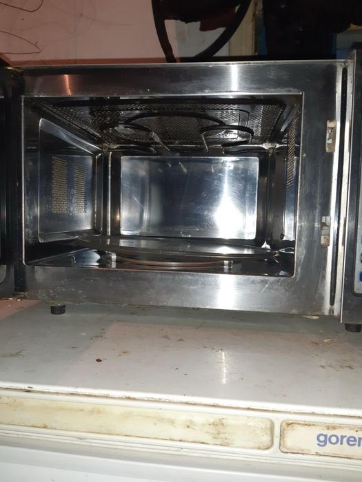 Мікрохвильовка з нержавійки