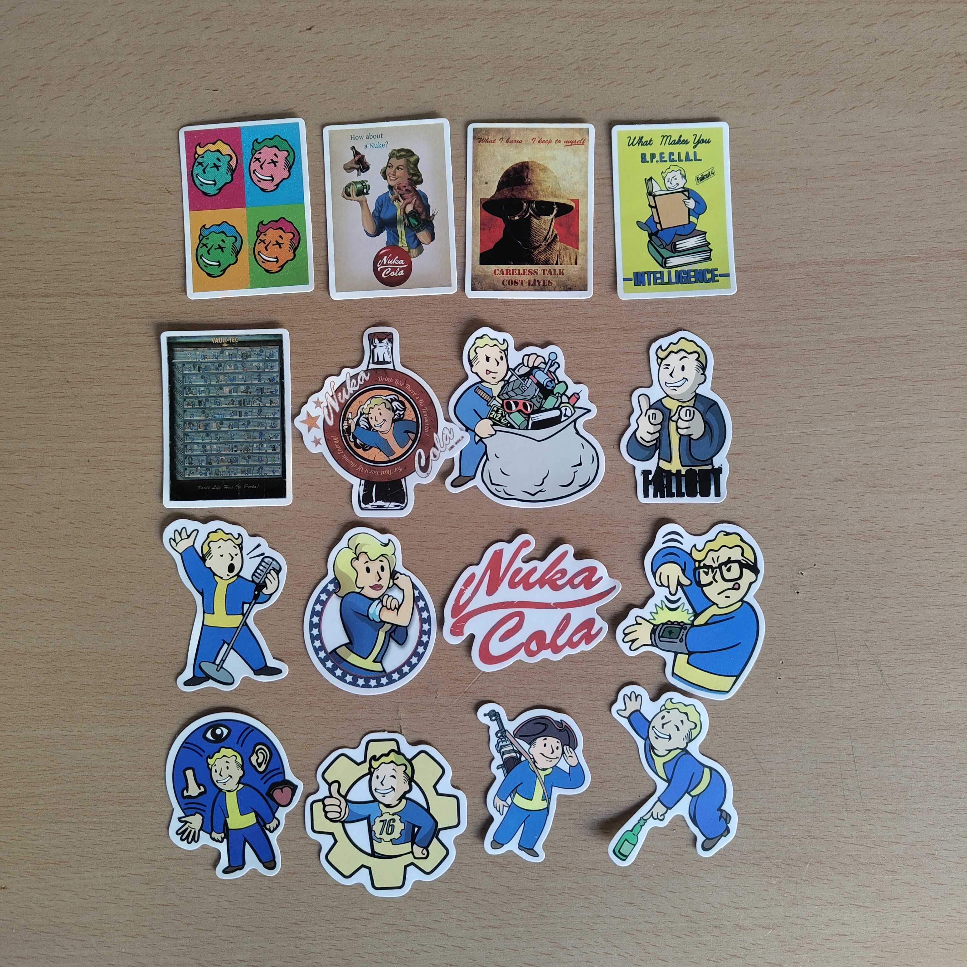 Packs 50 Stickers Autocolantes Fallout