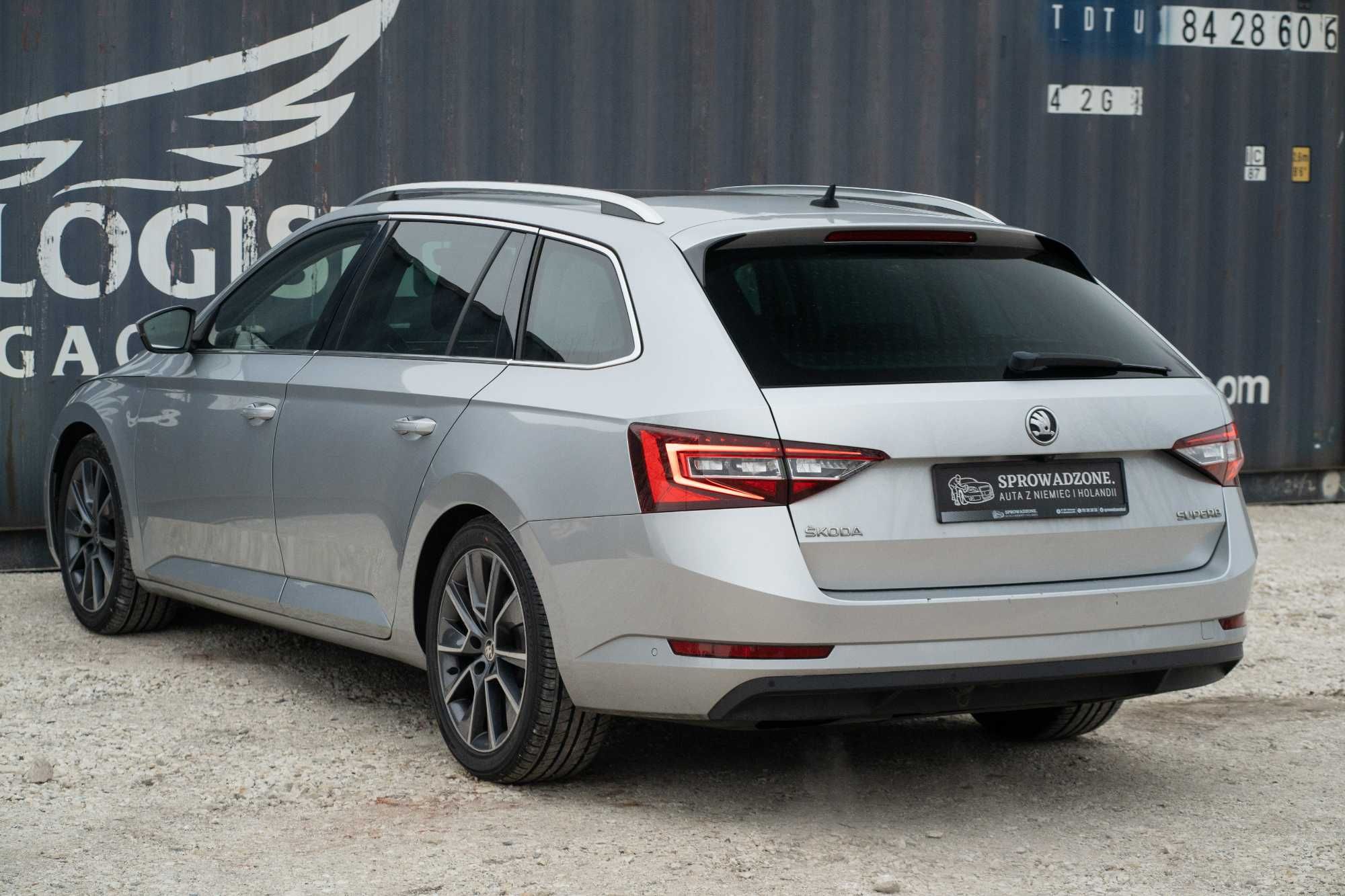 SKODA SUPERB 1.6TDI 120KM DSG * CANTON * panorama * keyless * hak