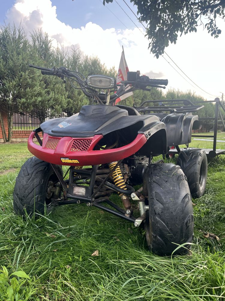Quad 110 + przyczepka bardzo dobry stan