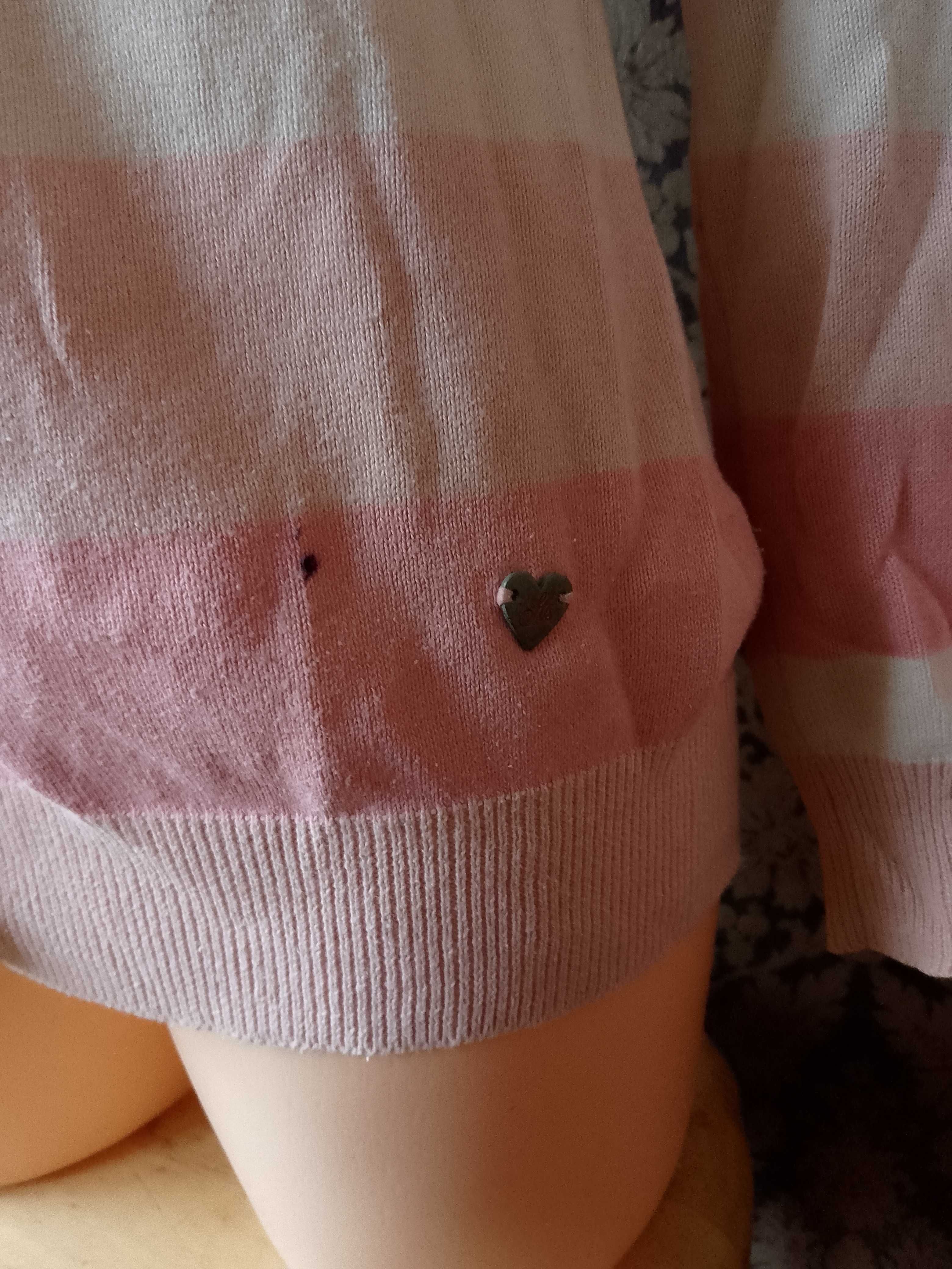 Sweter w paski xs