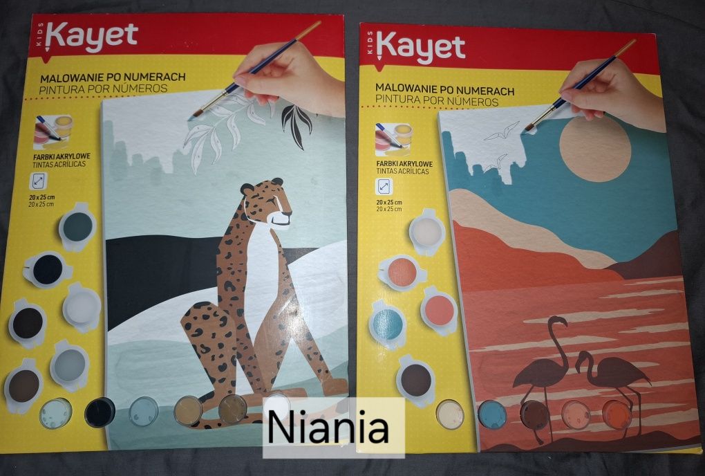 Zestaw Kreatywny Kayet wyklejanka lub kolorowanka