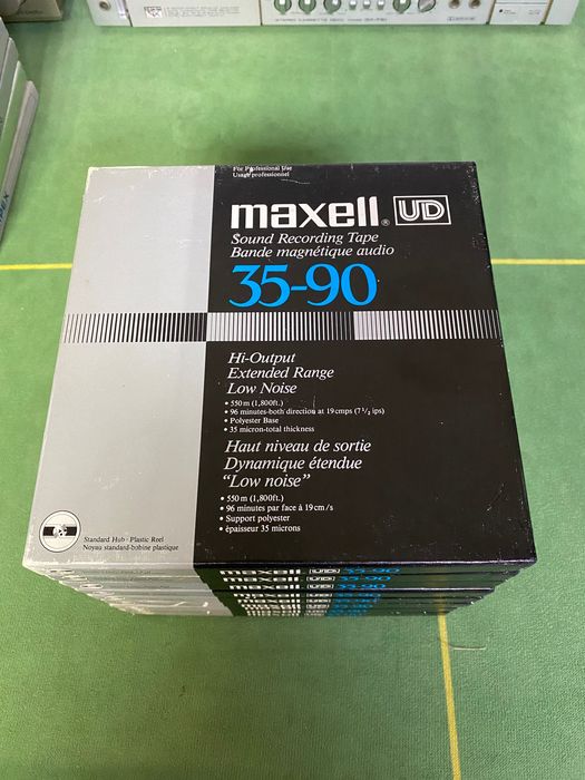 Магнитная лента, магнітна стрічка Maxell UD35-90 лот№2
