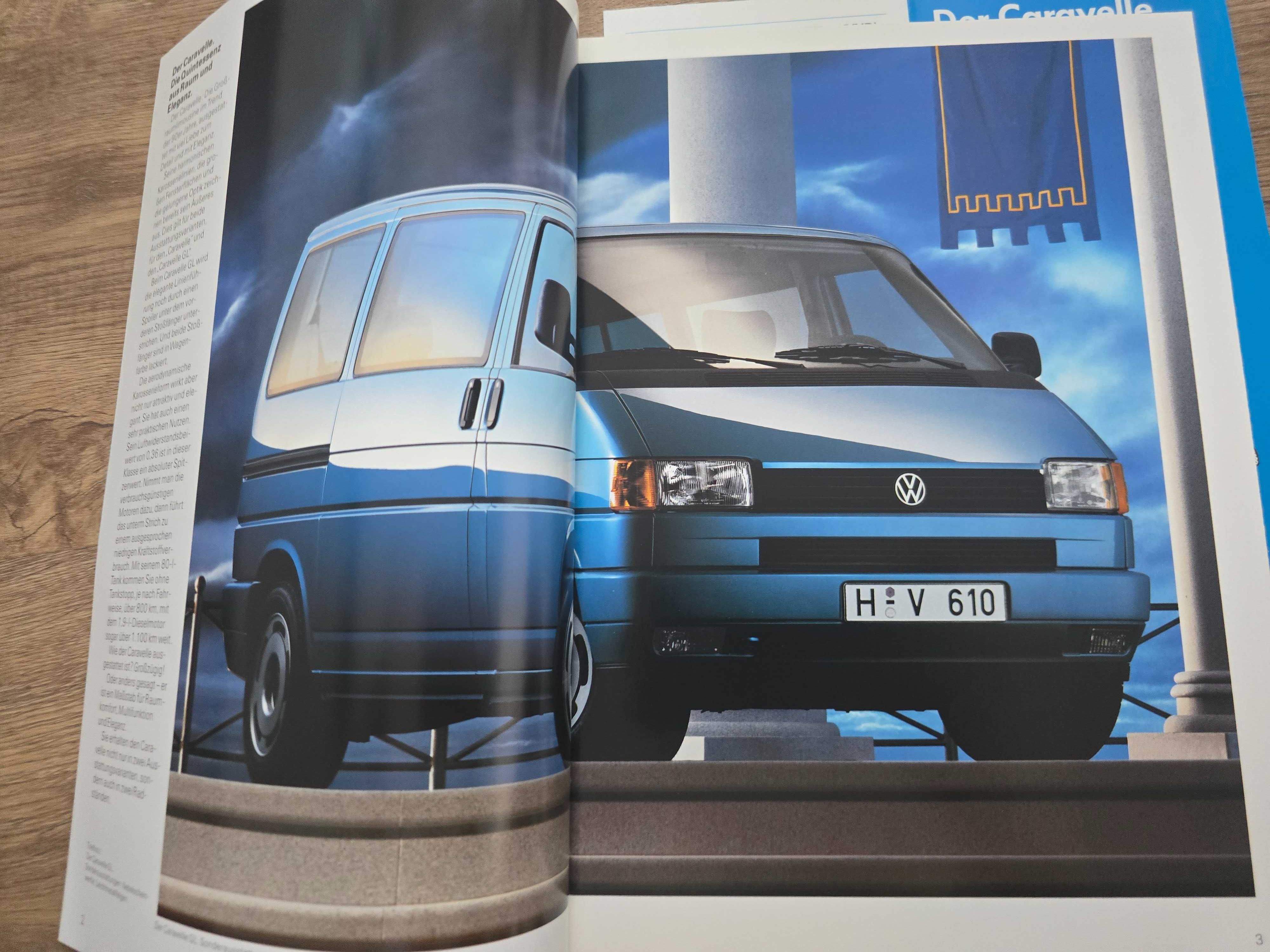 Prospekt VW T4 Caravelle