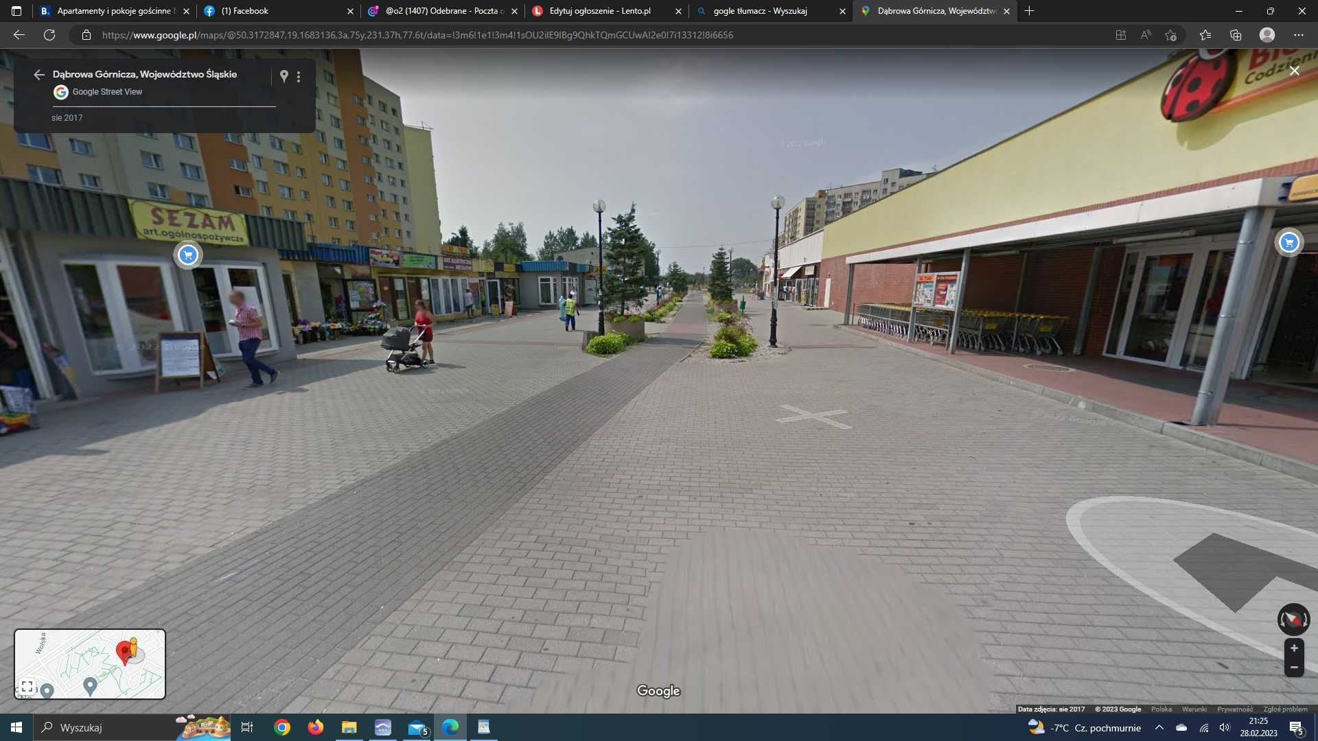 Do wynajęcia lokal usługowy  w centrum osiedla Dąbrowa Górnicza