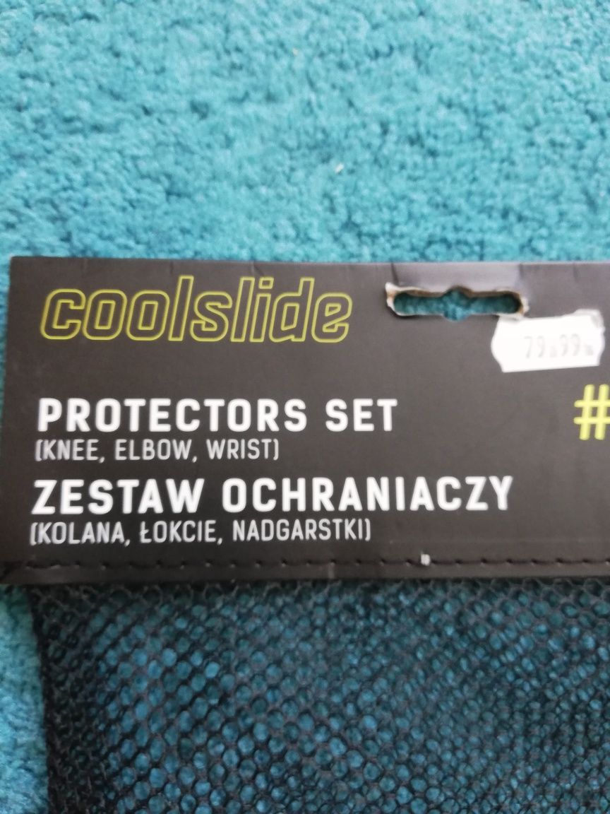 Zestaw ochraniaczy Coolslide na kolana, łokcie i nagdarstki