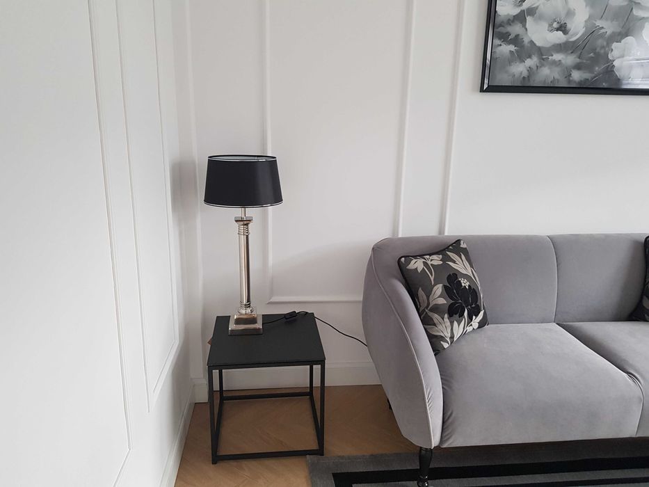 Metalowy stolik, czarny, JYSK