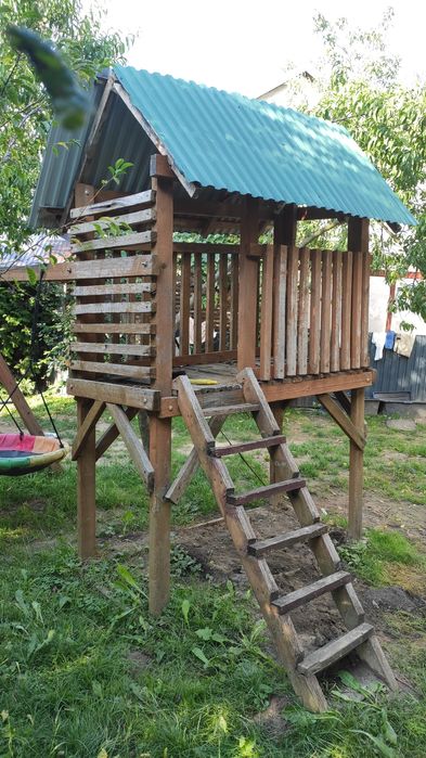 domek drewniany dla dzieci