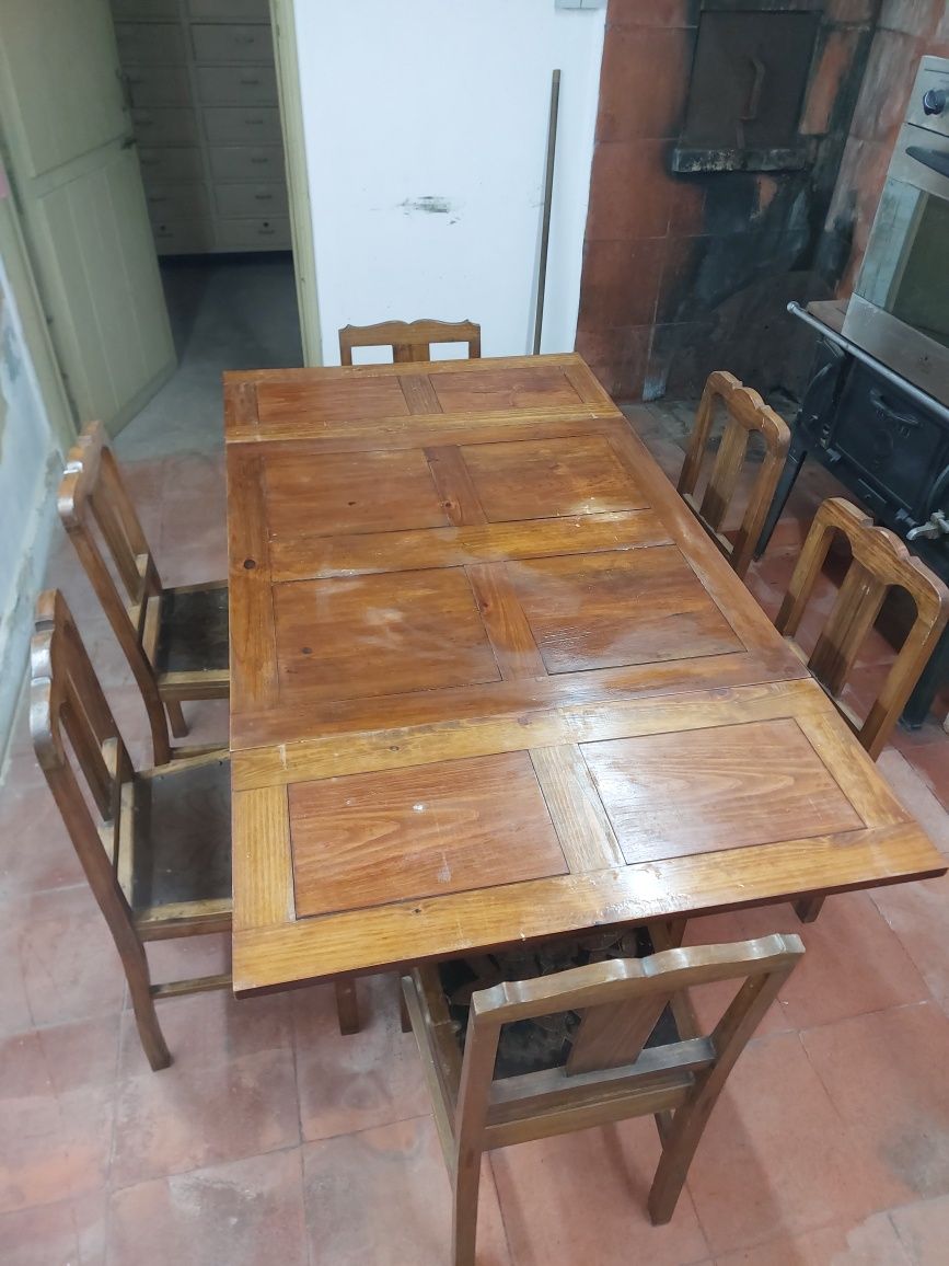 Vários Moveis Mobiliarios Mesas+Estante+Aparadores+Cadeiras Boa q