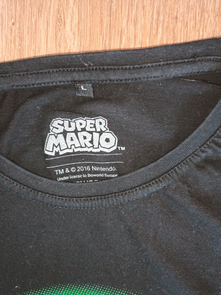 Koszulka Super Mario Bros L t-shirt bluzka oryginalna M Nintendo