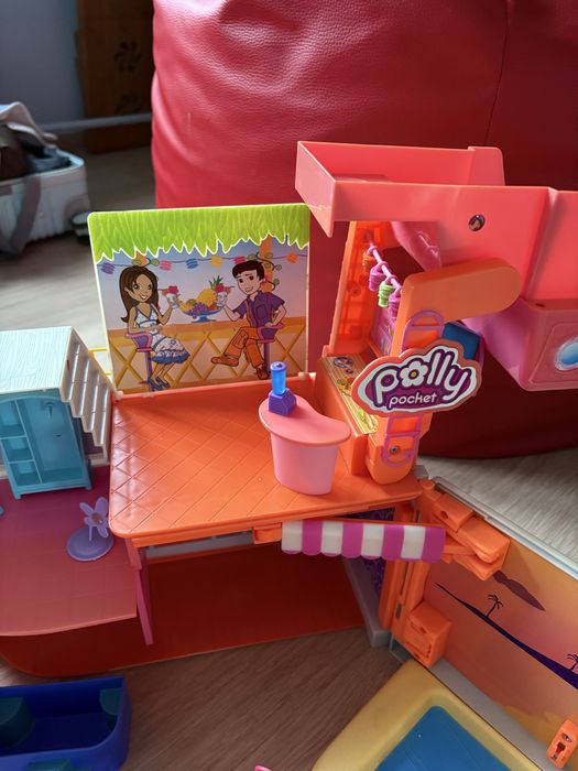 Statek Polly Pocket, domek do zabawy