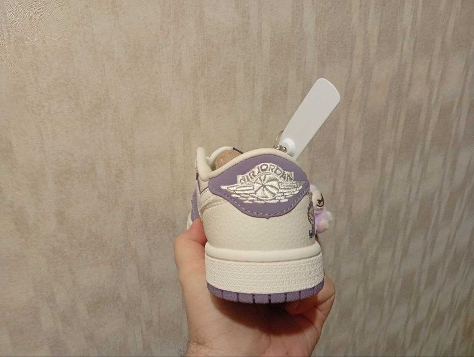 Кросівки Nike Dunk Air Jordan x Travis Scott x Labubu Purple