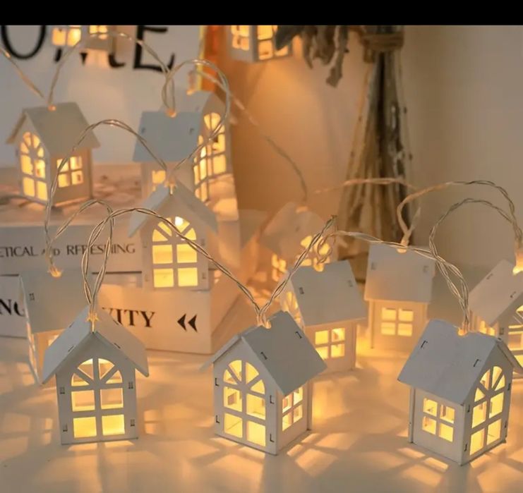 Гірлянда 200см/ 10 ліхтариків