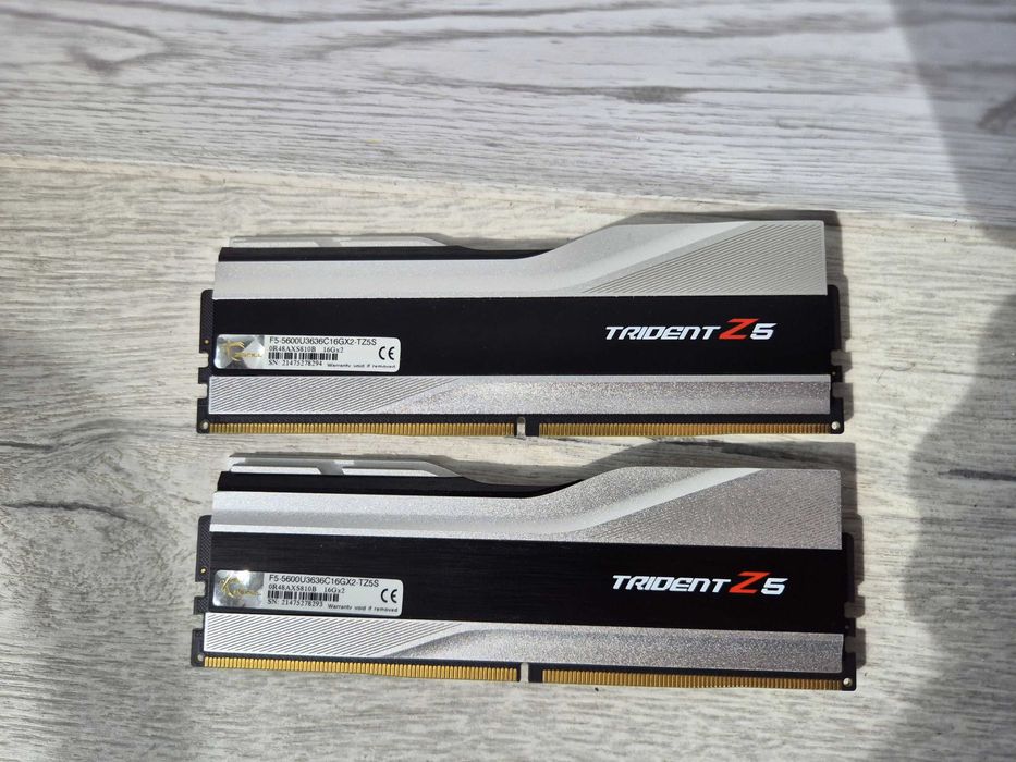 пам'ять DDR5 32GB Kit (2x16) 5600MHz G.Skill Trident Z5 (Samsung)