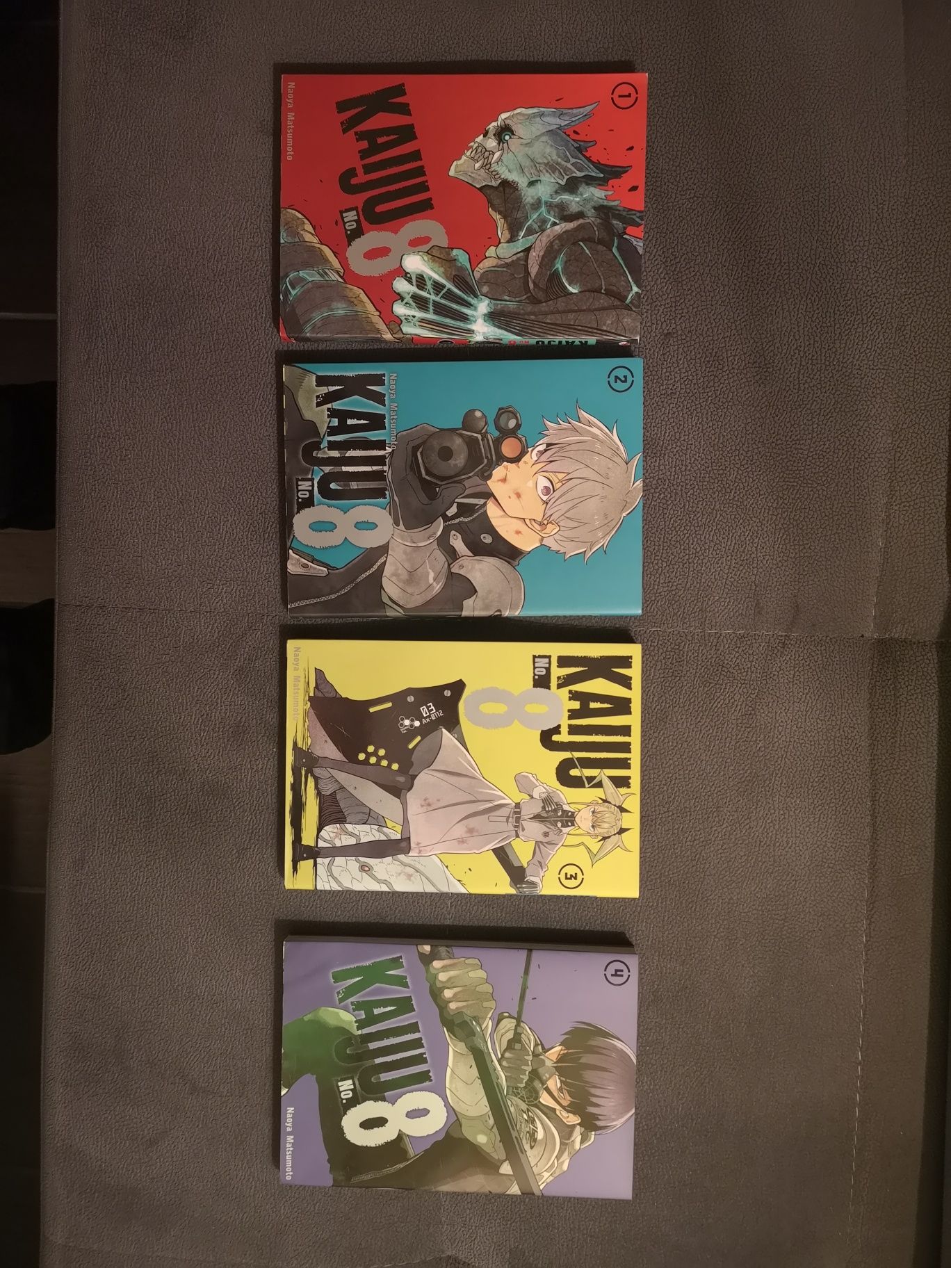 Manga "Kaiju No. 8" Tom 1 - 4