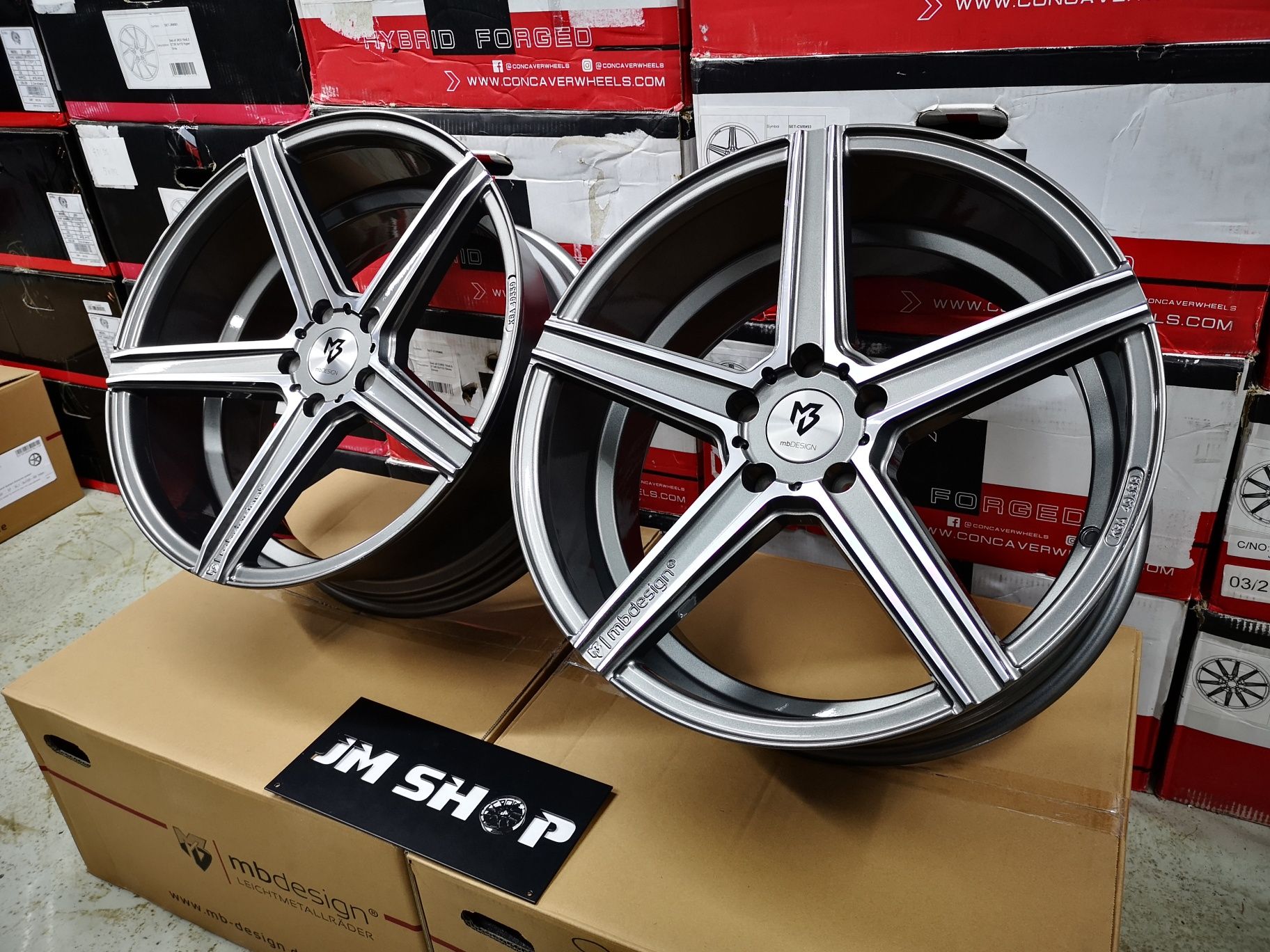 Felgi mbDesign KV1 20" 9J 5x120 VW Bus Transporter T6 T6.1