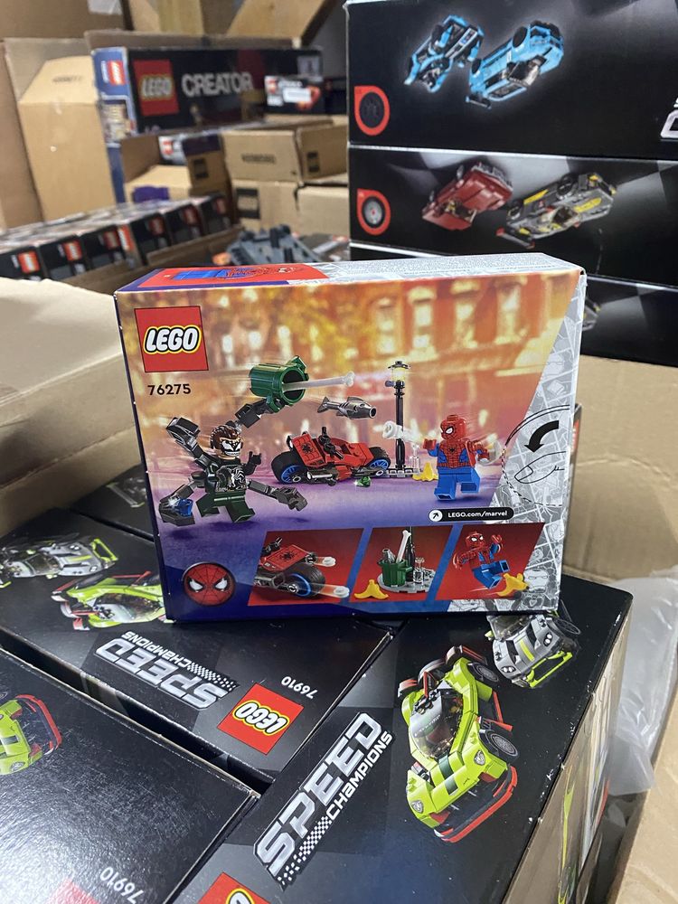 Lego 76275 -Pościg na motocyklu: Spider-Man vs. Doc Ock - NOWE!WYSYŁKA