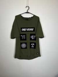 Baggy Tshirt koszulka Carlo Colucci milano big logo