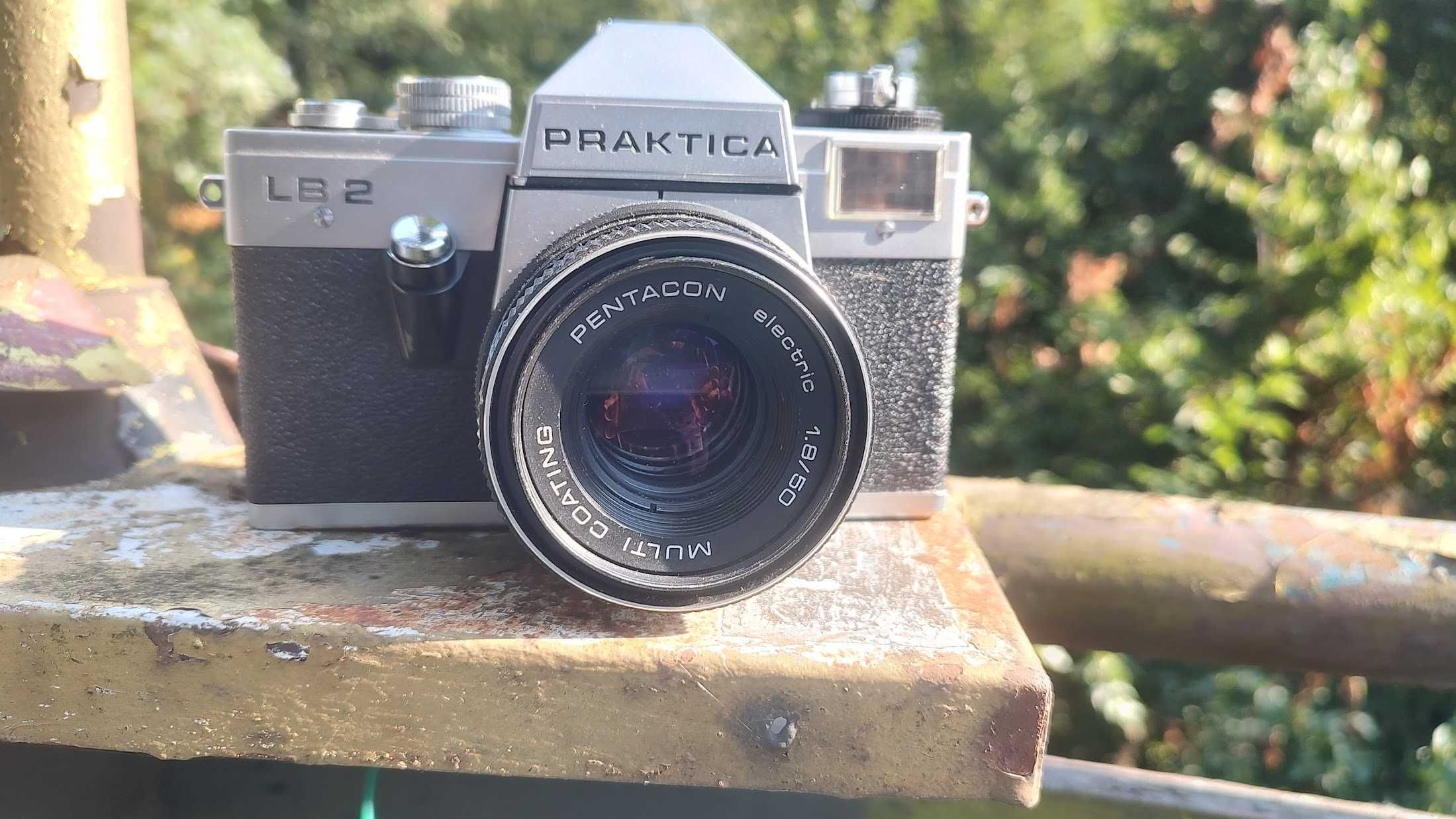 aparat analogowy Praktica LB2 + obiektyw