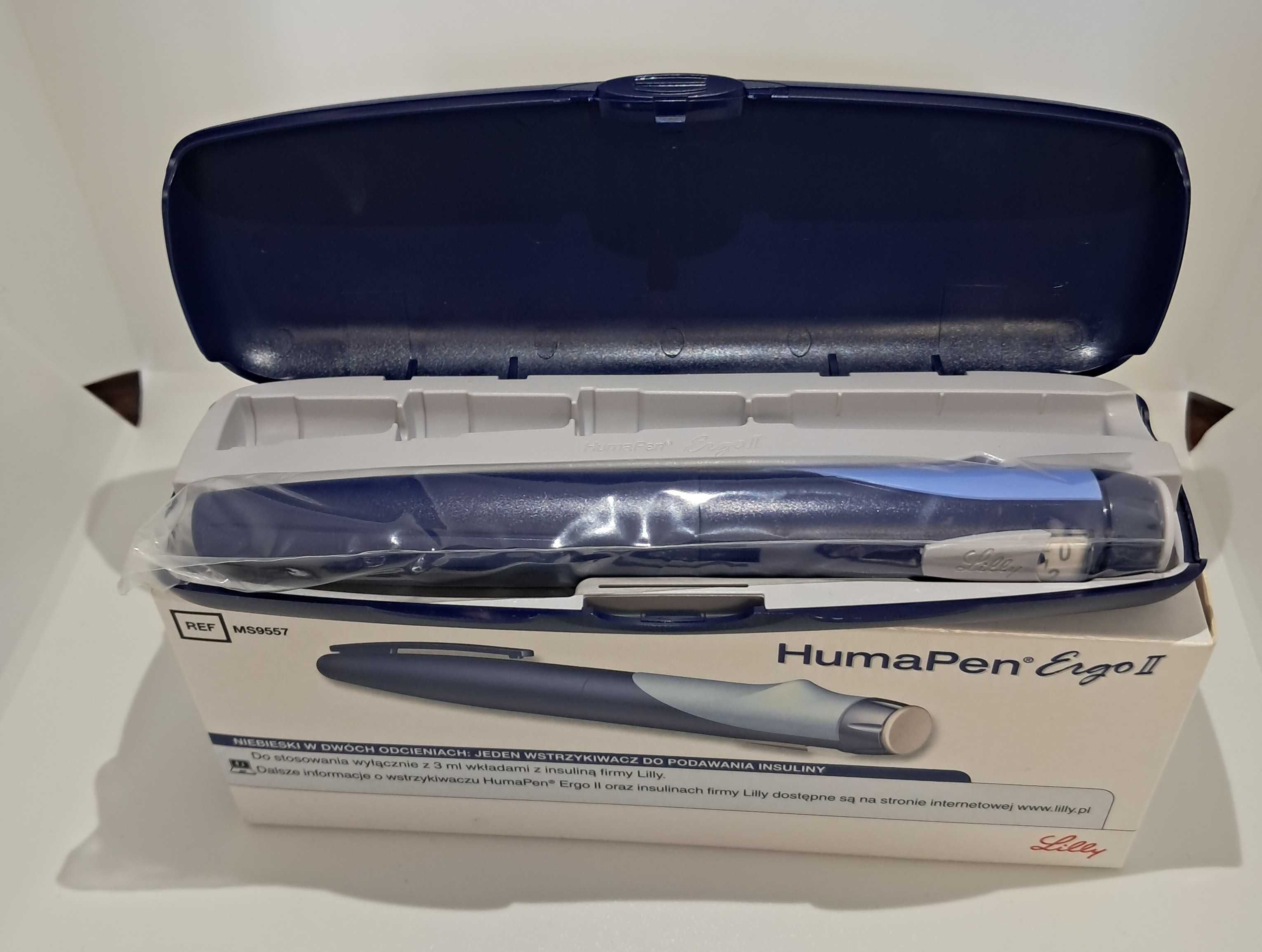 Wstrzykiwacz insulinowy HumaPen® Ergo II - fabrycznie nowy.