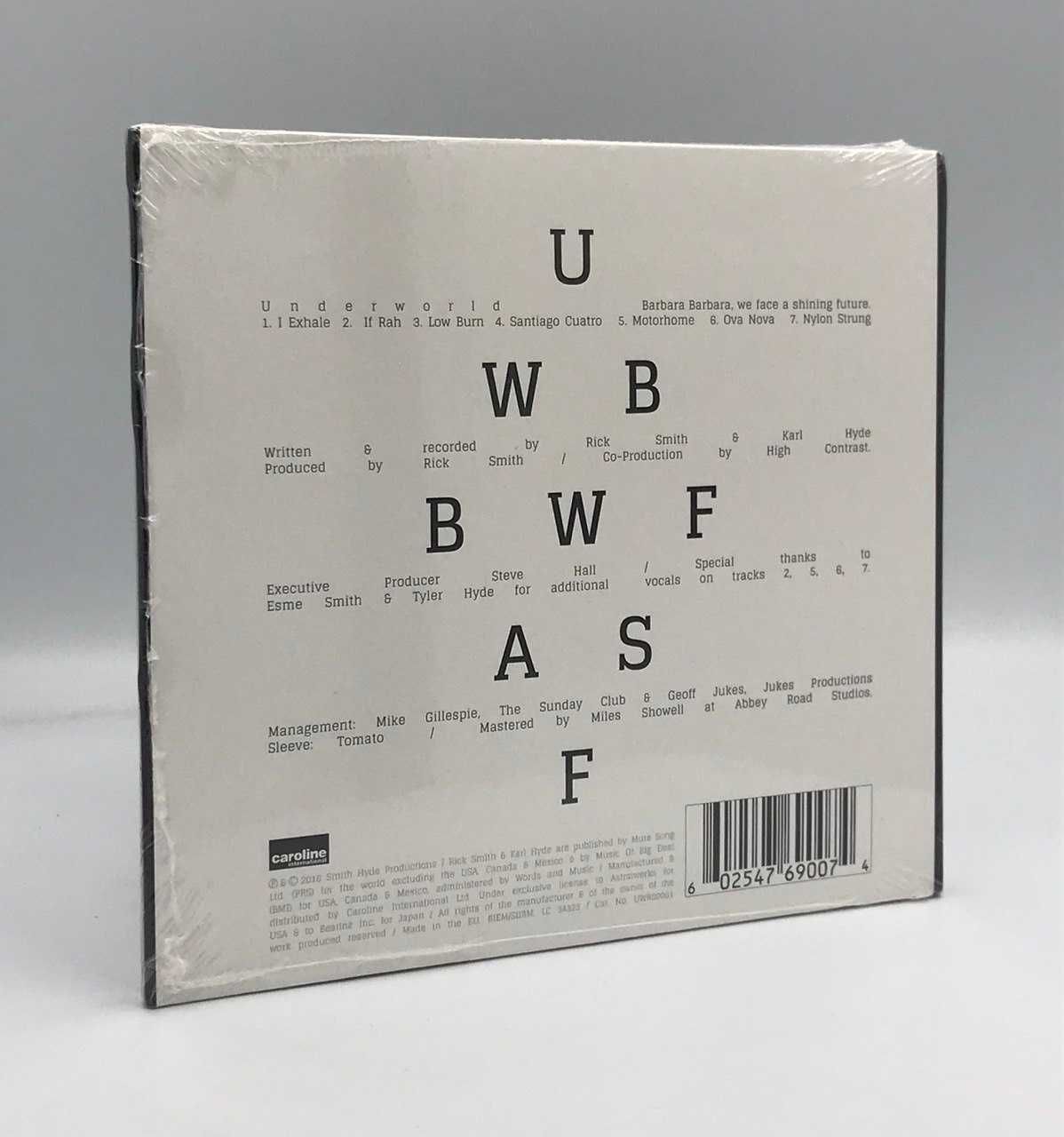 Underworld – Barbara Barbara, We Face A Shining (2016, E.U. / U.S.A.)