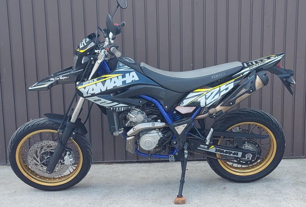 Yamaha WR125X rok 2016 kat.B/A1 transport pod dom