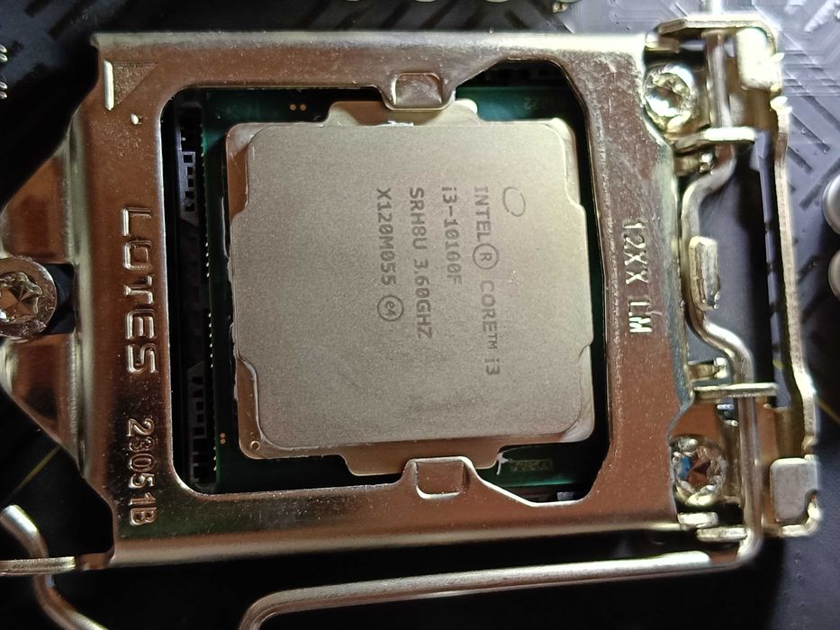 Płyta Główna msi pro h510m-b  + i3-10100f