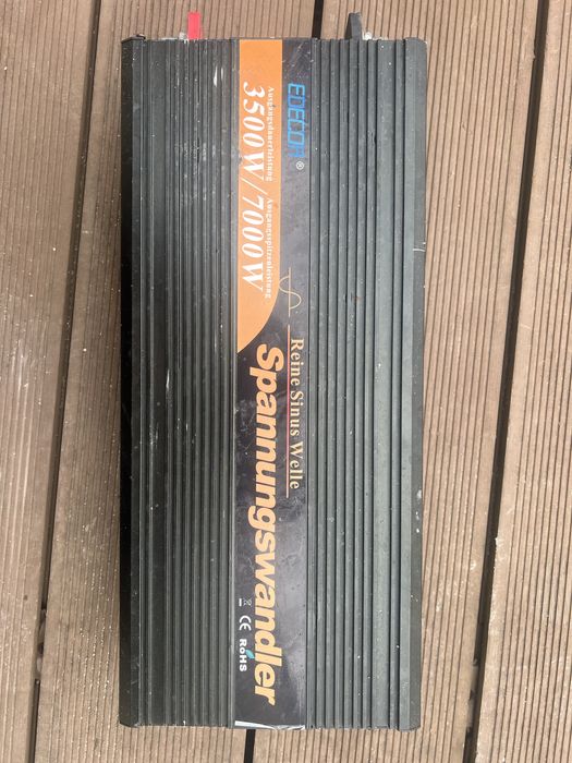 Conversor inversor 24v to 220v